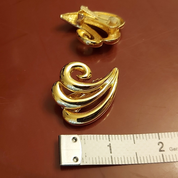 Alfred Sung vintage oversized earrings - Picture 7 of 10